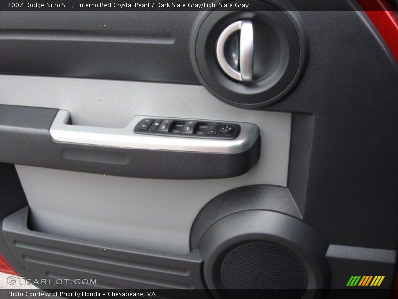 Inferno Red Crystal Pearl / Dark Slate Gray/Light Slate Gray 2007 Dodge Nitro SLT