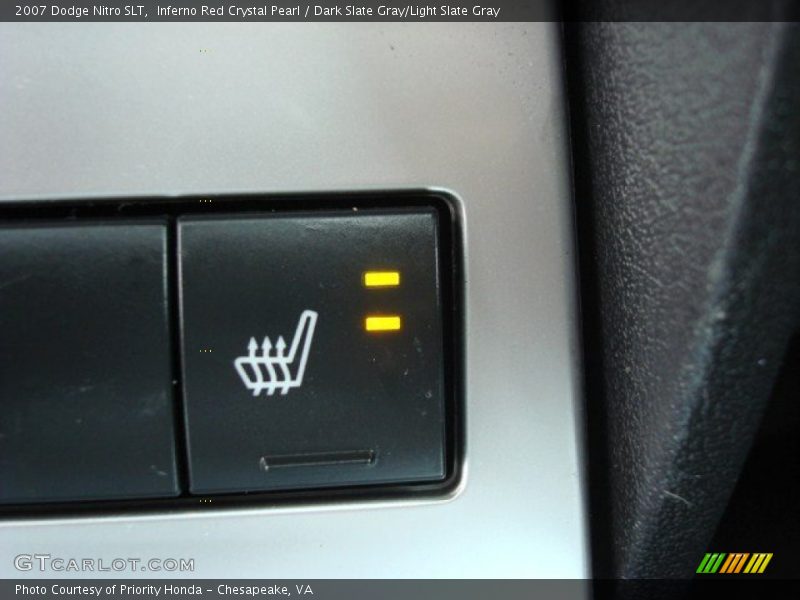 Inferno Red Crystal Pearl / Dark Slate Gray/Light Slate Gray 2007 Dodge Nitro SLT