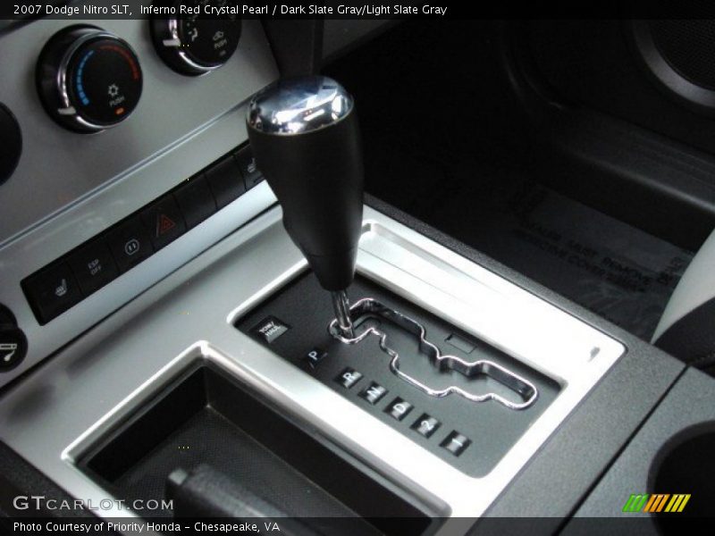 Inferno Red Crystal Pearl / Dark Slate Gray/Light Slate Gray 2007 Dodge Nitro SLT