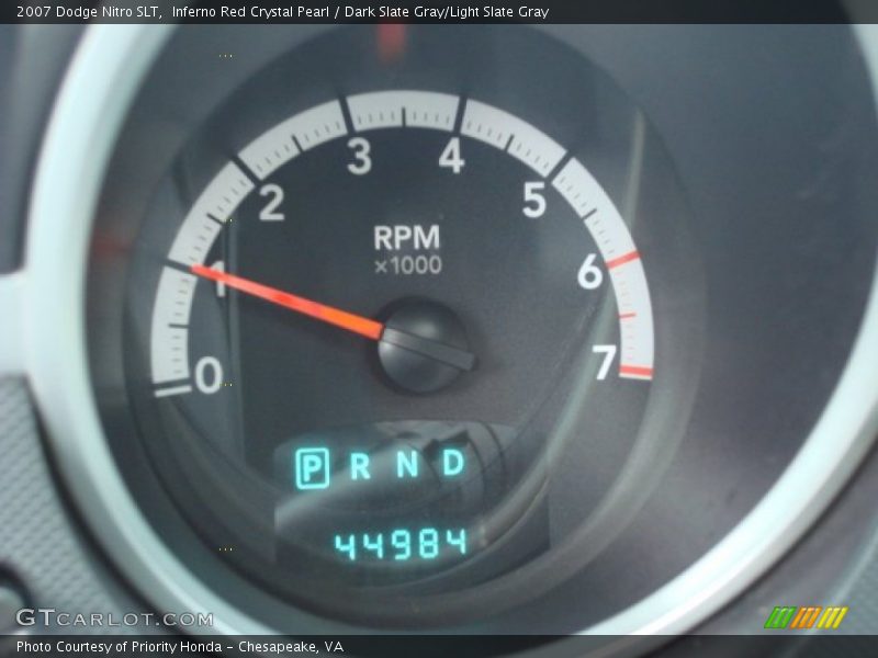 Inferno Red Crystal Pearl / Dark Slate Gray/Light Slate Gray 2007 Dodge Nitro SLT