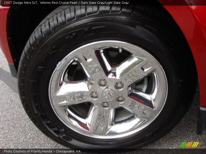 Inferno Red Crystal Pearl / Dark Slate Gray/Light Slate Gray 2007 Dodge Nitro SLT
