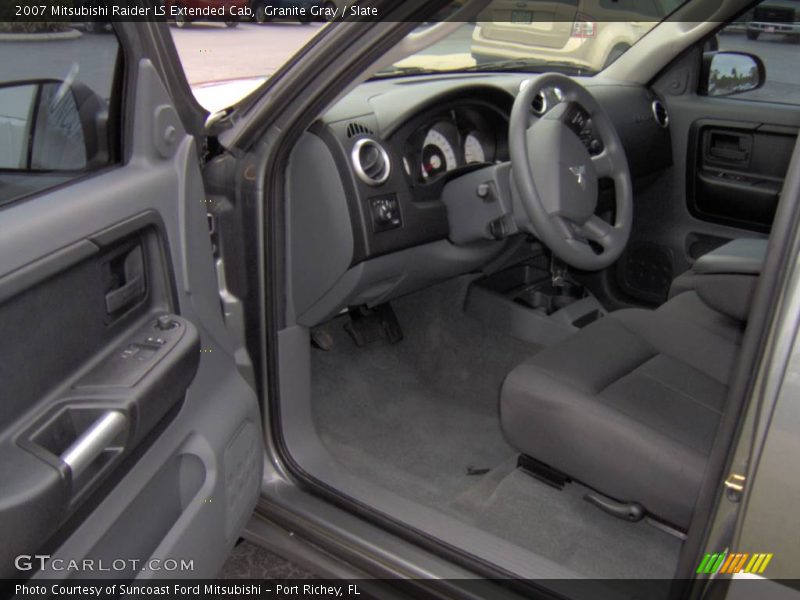 Granite Gray / Slate 2007 Mitsubishi Raider LS Extended Cab