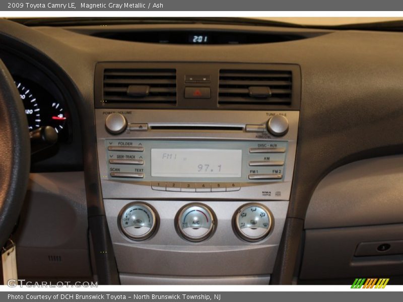 Magnetic Gray Metallic / Ash 2009 Toyota Camry LE