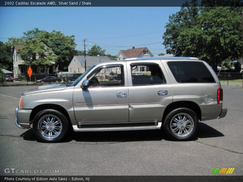 Silver Sand / Shale 2002 Cadillac Escalade AWD