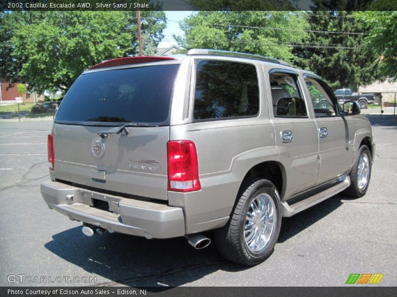 Silver Sand / Shale 2002 Cadillac Escalade AWD