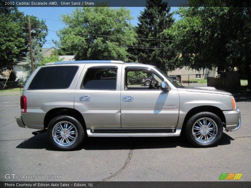 Silver Sand / Shale 2002 Cadillac Escalade AWD