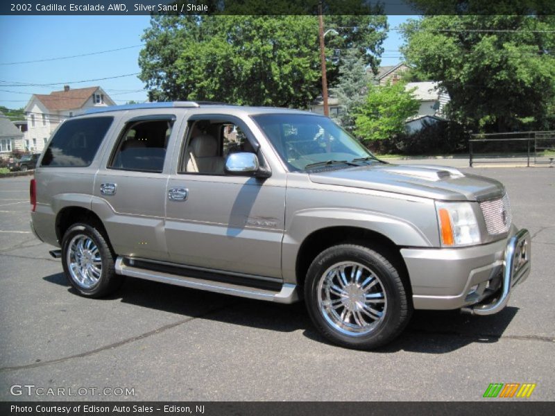 Silver Sand / Shale 2002 Cadillac Escalade AWD