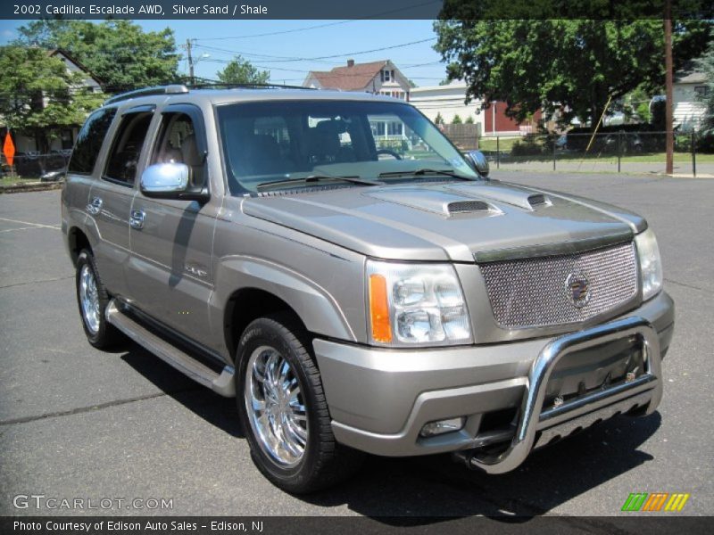 Silver Sand / Shale 2002 Cadillac Escalade AWD