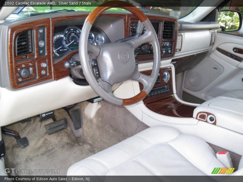 Silver Sand / Shale 2002 Cadillac Escalade AWD