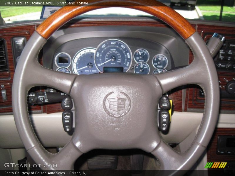 Silver Sand / Shale 2002 Cadillac Escalade AWD