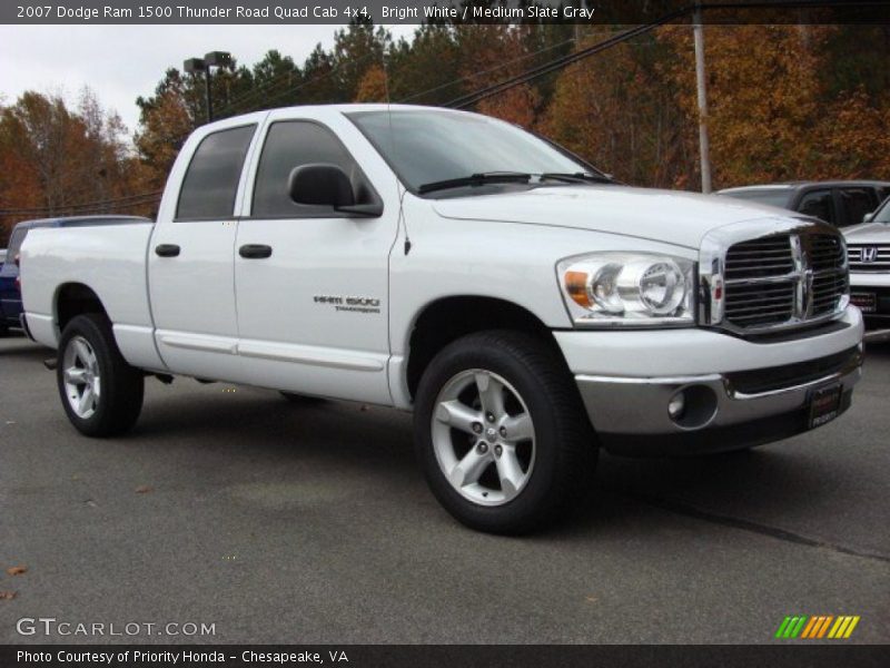  2007 Ram 1500 Thunder Road Quad Cab 4x4 Bright White