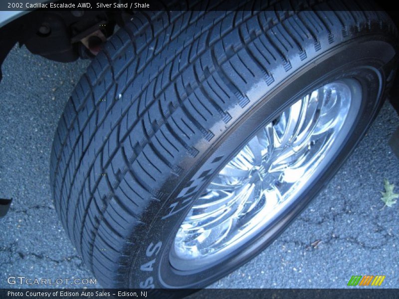 Silver Sand / Shale 2002 Cadillac Escalade AWD