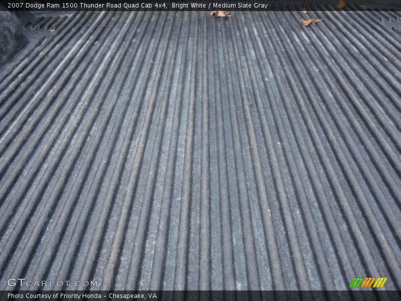 Bright White / Medium Slate Gray 2007 Dodge Ram 1500 Thunder Road Quad Cab 4x4
