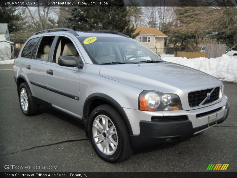 Silver Metallic / Taupe/Light Taupe 2004 Volvo XC90 2.5T