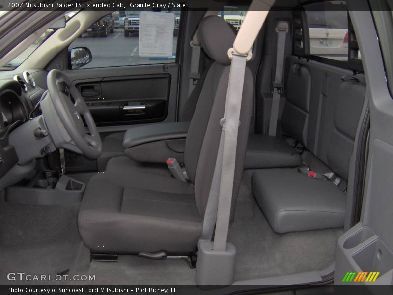 Granite Gray / Slate 2007 Mitsubishi Raider LS Extended Cab