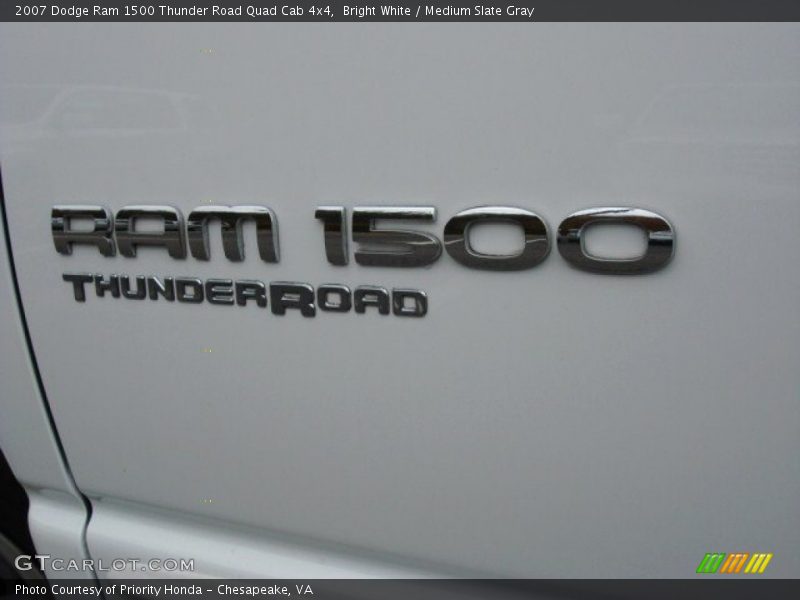  2007 Ram 1500 Thunder Road Quad Cab 4x4 Logo