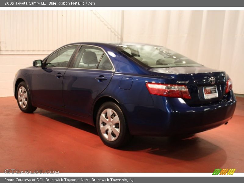 Blue Ribbon Metallic / Ash 2009 Toyota Camry LE