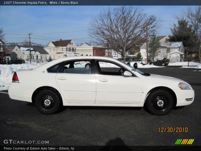  2007 Impala Police White