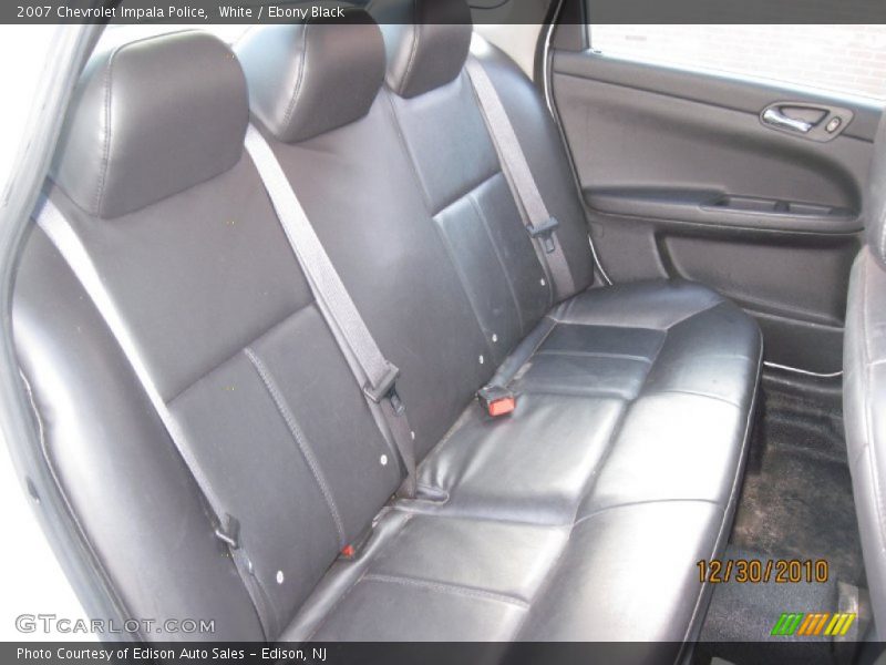 White / Ebony Black 2007 Chevrolet Impala Police