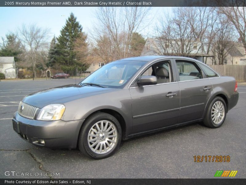 Dark Shadow Grey Metallic / Charcoal Black 2005 Mercury Montego Premier AWD