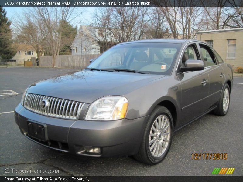 Dark Shadow Grey Metallic / Charcoal Black 2005 Mercury Montego Premier AWD