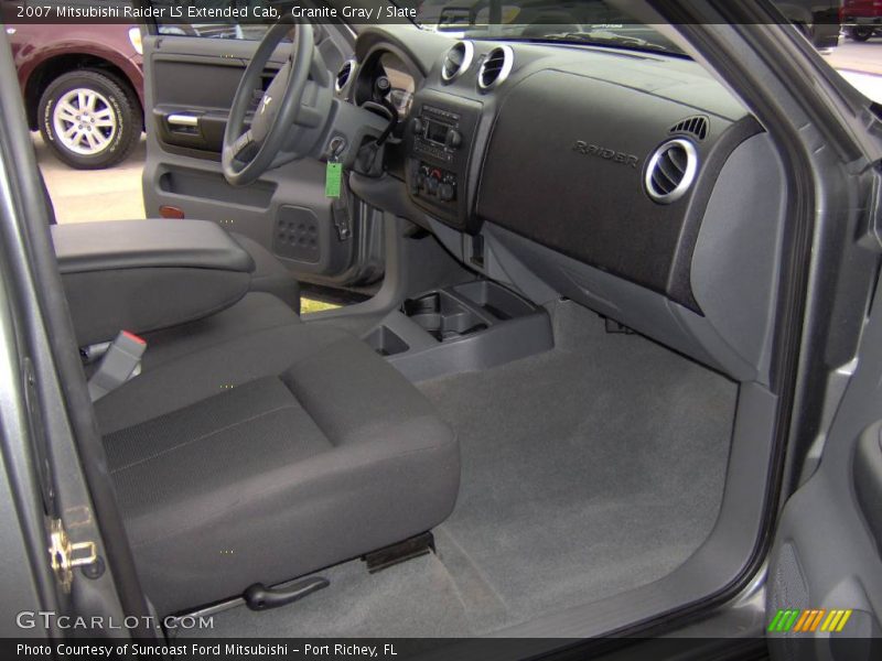 Granite Gray / Slate 2007 Mitsubishi Raider LS Extended Cab