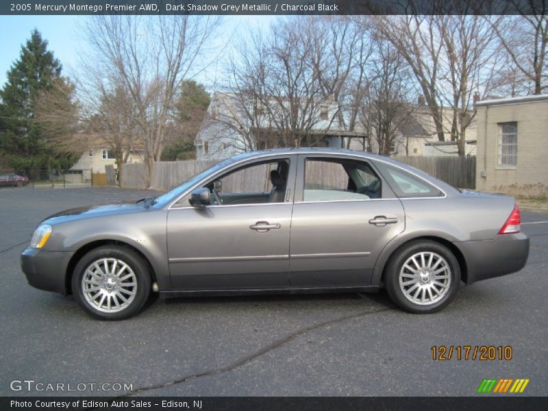 Dark Shadow Grey Metallic / Charcoal Black 2005 Mercury Montego Premier AWD