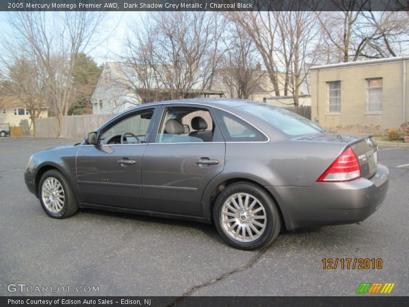 Dark Shadow Grey Metallic / Charcoal Black 2005 Mercury Montego Premier AWD