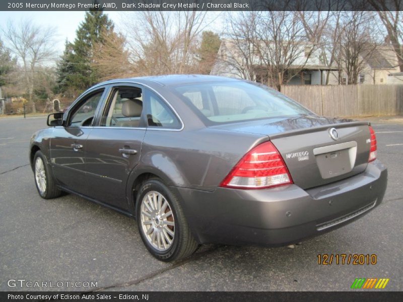 Dark Shadow Grey Metallic / Charcoal Black 2005 Mercury Montego Premier AWD