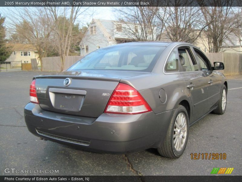 Dark Shadow Grey Metallic / Charcoal Black 2005 Mercury Montego Premier AWD