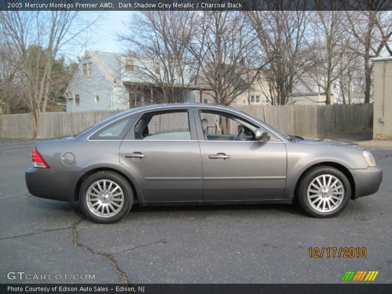 Dark Shadow Grey Metallic / Charcoal Black 2005 Mercury Montego Premier AWD