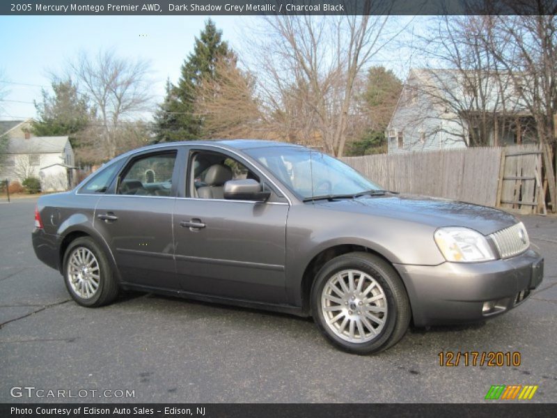 Dark Shadow Grey Metallic / Charcoal Black 2005 Mercury Montego Premier AWD