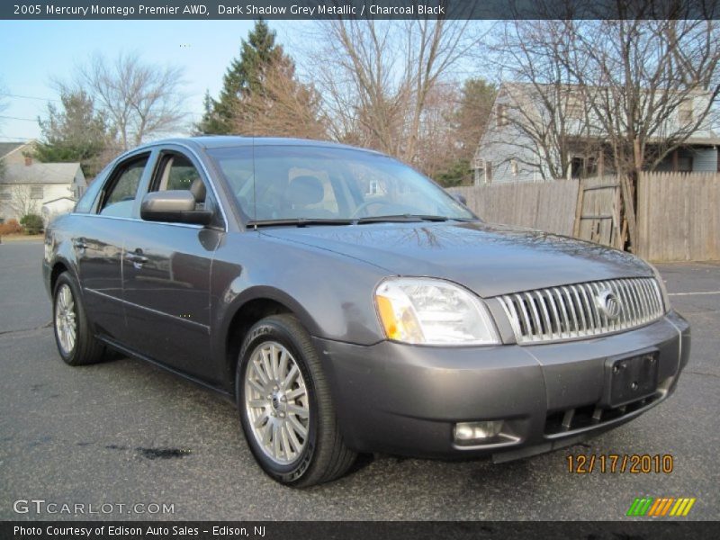 Dark Shadow Grey Metallic / Charcoal Black 2005 Mercury Montego Premier AWD