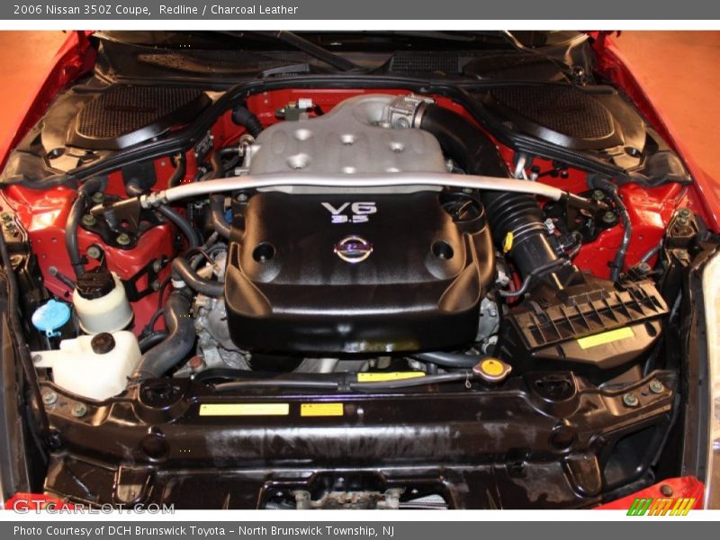 Redline / Charcoal Leather 2006 Nissan 350Z Coupe