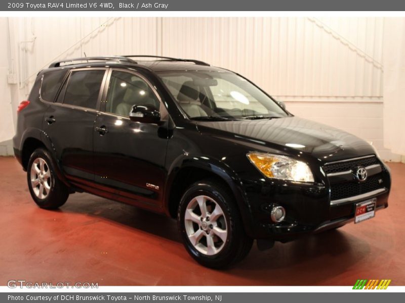 Black / Ash Gray 2009 Toyota RAV4 Limited V6 4WD