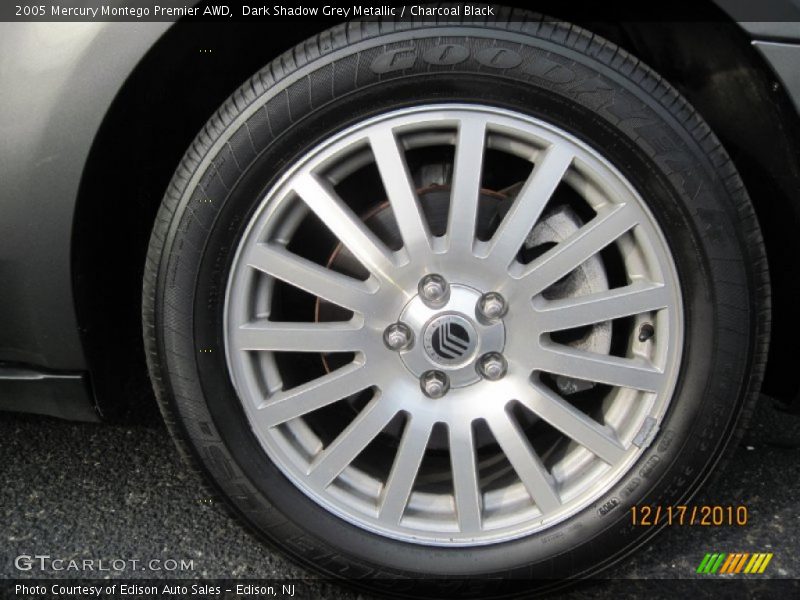 Dark Shadow Grey Metallic / Charcoal Black 2005 Mercury Montego Premier AWD