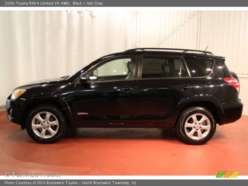 Black / Ash Gray 2009 Toyota RAV4 Limited V6 4WD