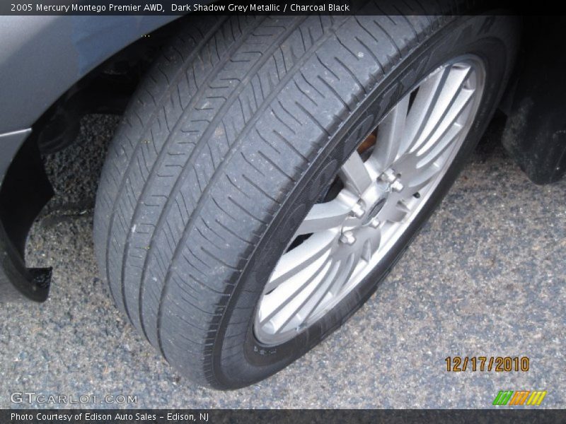 Dark Shadow Grey Metallic / Charcoal Black 2005 Mercury Montego Premier AWD