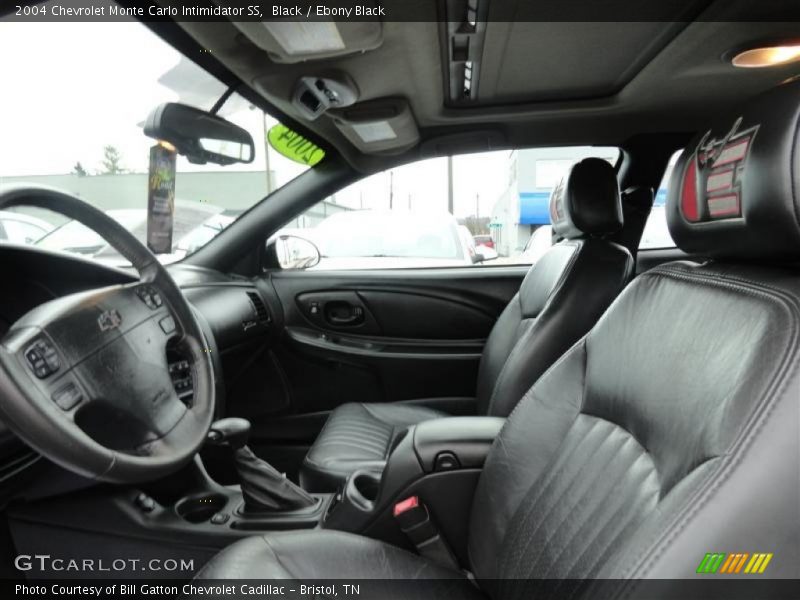  2004 Monte Carlo Intimidator SS Ebony Black Interior