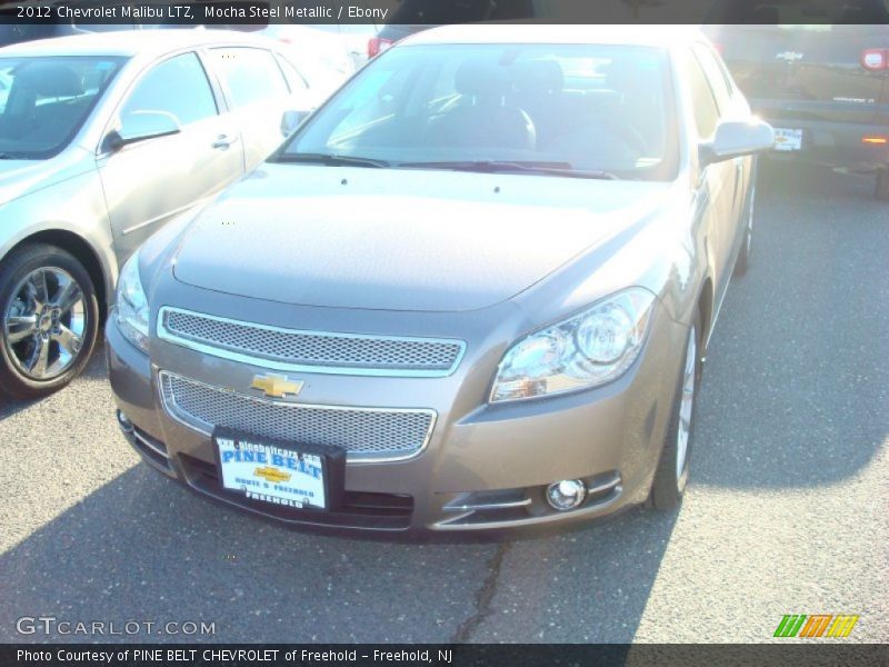 Mocha Steel Metallic / Ebony 2012 Chevrolet Malibu LTZ