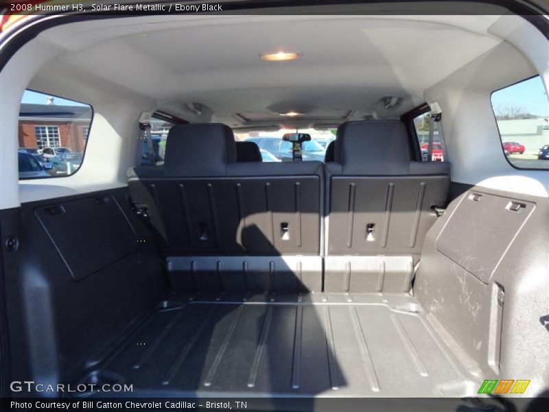 Solar Flare Metallic / Ebony Black 2008 Hummer H3