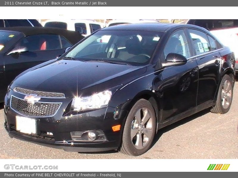 Black Granite Metallic / Jet Black 2011 Chevrolet Cruze LT