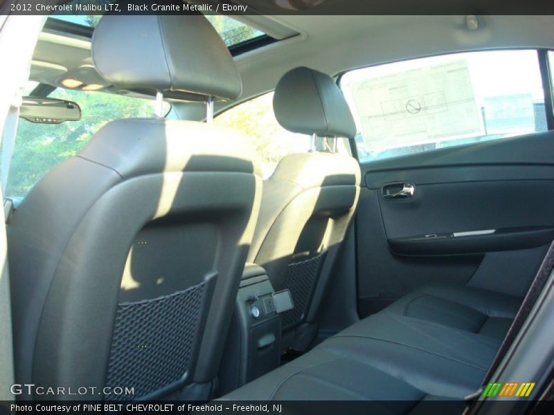 Black Granite Metallic / Ebony 2012 Chevrolet Malibu LTZ