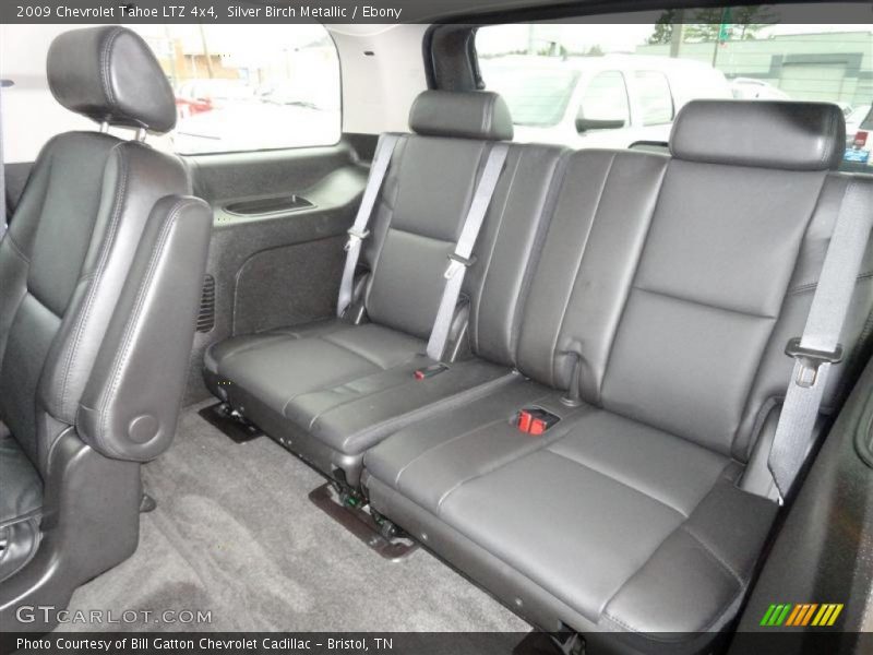 Silver Birch Metallic / Ebony 2009 Chevrolet Tahoe LTZ 4x4