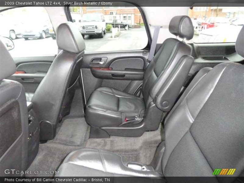 Silver Birch Metallic / Ebony 2009 Chevrolet Tahoe LTZ 4x4