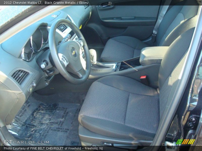 Black Granite Metallic / Ebony 2012 Chevrolet Malibu LT