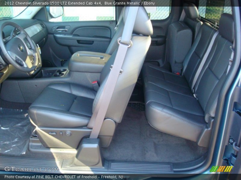 Blue Granite Metallic / Ebony 2012 Chevrolet Silverado 1500 LTZ Extended Cab 4x4