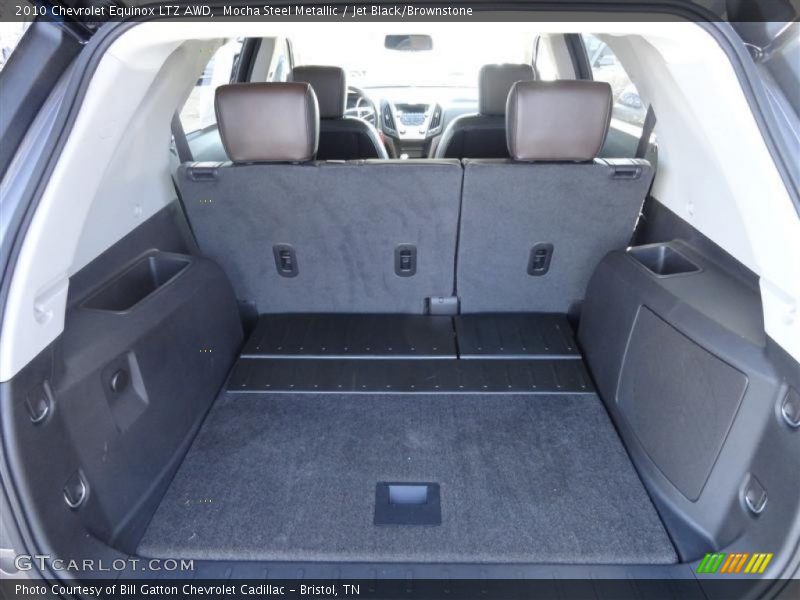 Mocha Steel Metallic / Jet Black/Brownstone 2010 Chevrolet Equinox LTZ AWD