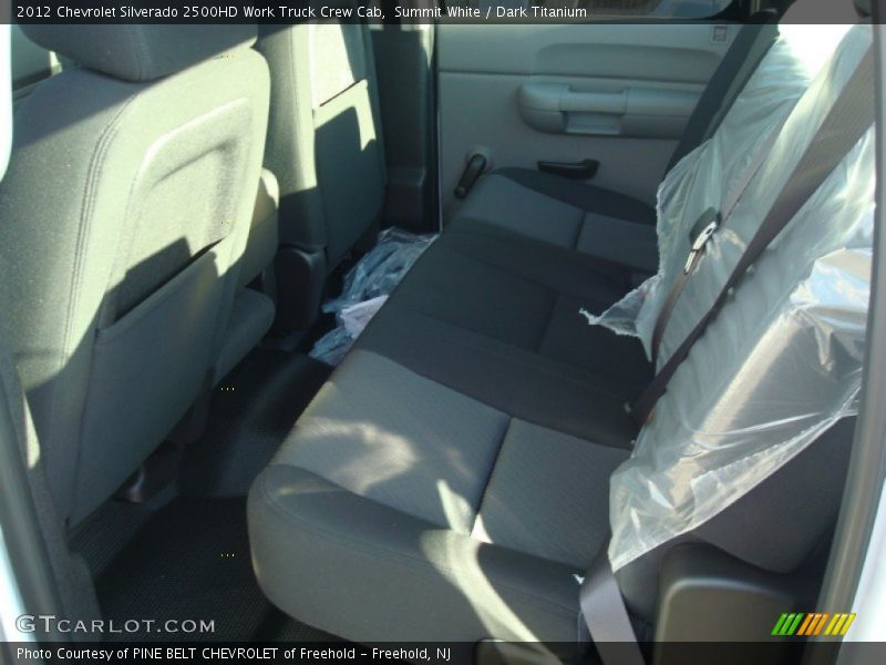 Summit White / Dark Titanium 2012 Chevrolet Silverado 2500HD Work Truck Crew Cab