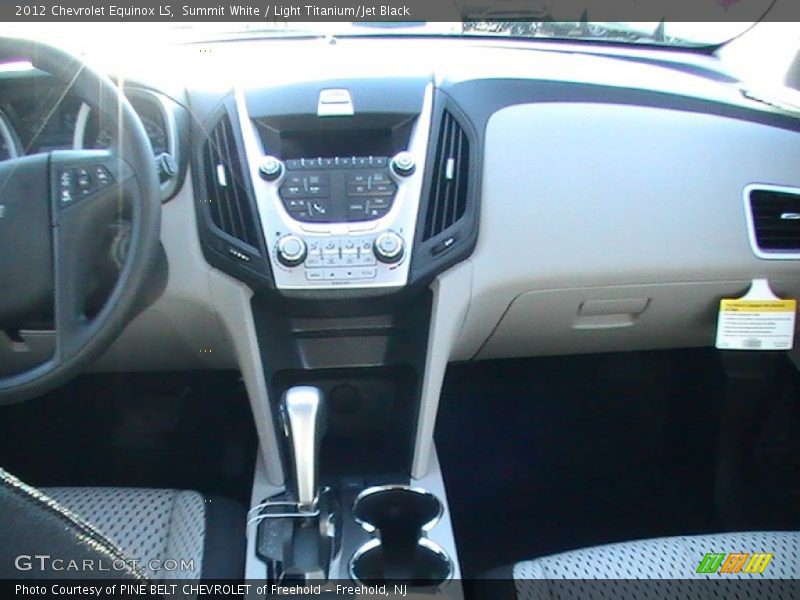 Summit White / Light Titanium/Jet Black 2012 Chevrolet Equinox LS